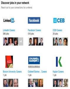 Social Media Platforms like LinkedIn, Facebook