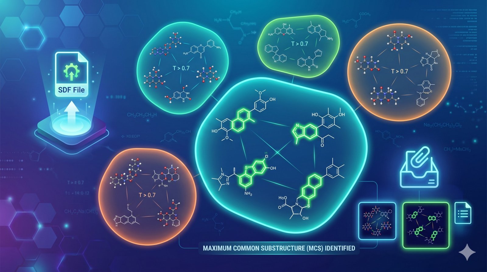 Molecular Clustering + MCS